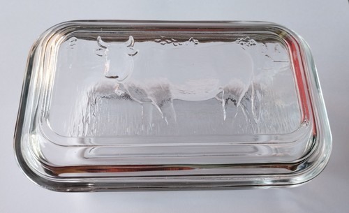 Beurrier verre moulé - ,