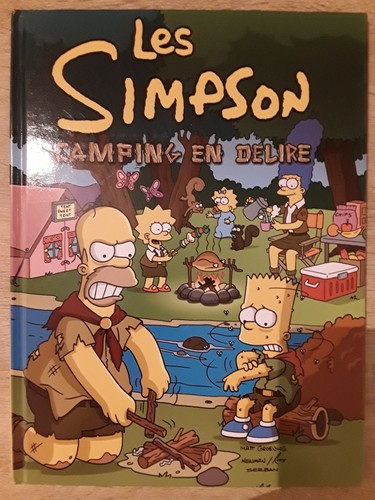 Les simpson camping - bd-les,