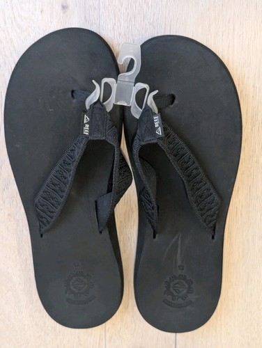 Reef black smoothy flip - black,