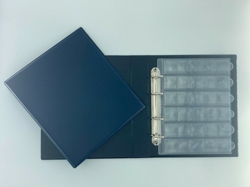 Classeur album reliure - classeur, bleu