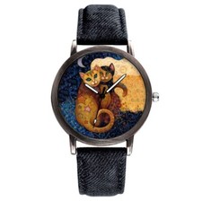 Montre Les Chats de Gustav Klimt