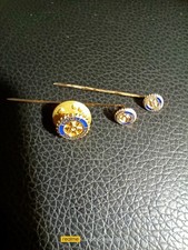 3 INSIGNES  EPINGLE ROTARY INTERNATIONAL