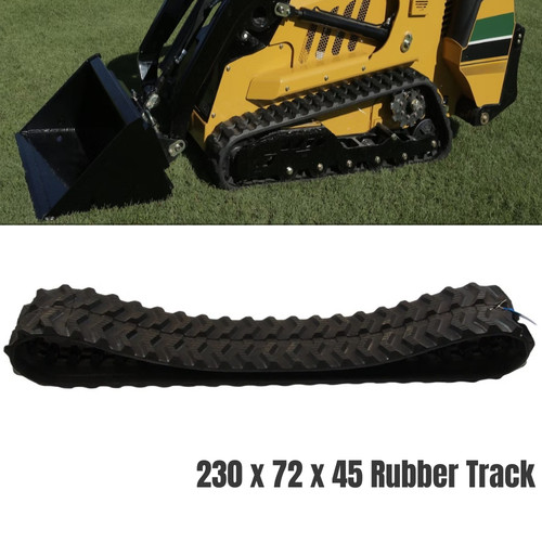 Rubber track 230 72 x - x, 45