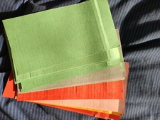 Gros lot de plus de 1 200 étiquettes pour dossiers suspendus tiroir