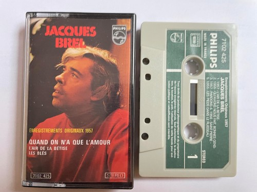 Jacques brel 2 cassette - brel, ‎–