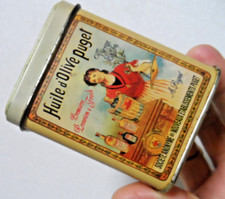 Ancienne Boite metal tôle à épices huile d'olive PUGET vintage rare Publicitaire