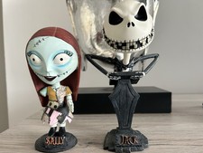 Disney Figurines Mr Jack Et Sally L’étrange Noël De Mr Jack (têtes qui bougent)