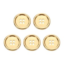 5pcs Bouton Métallique 23mm