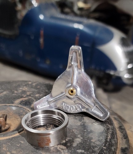 Moon small alum spinner - small,
