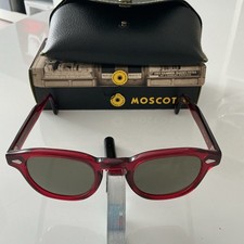 Moscot Lemtosh rouge 44