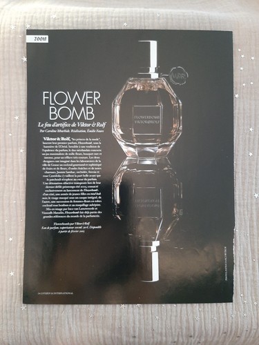 Publicité papier parfum - papier,