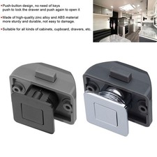 Serrure à bouton poussoir en