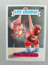 CARTE A COLLECTIONNER LES CRADOS - NUMÉRO 146 - BRUNO K.O.