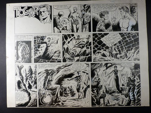 Frisano planche originale - originale, de