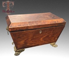 BOITE A THE VICTORIENNE BRONZE