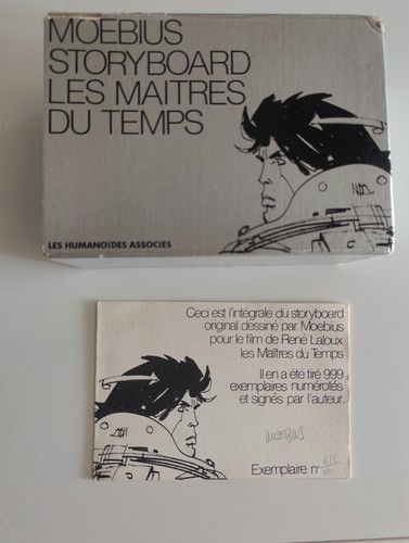 Moebius storyboard les maitres - moebius,