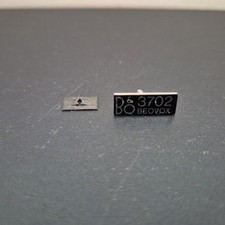 Bang & Olufsen B&O Beovox 3702 Badge Embleme Logo Enceinte Origine
