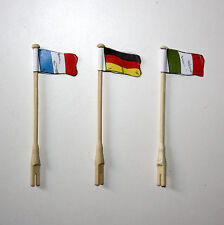 Scalextric Drapeaux pour barrières Paddock, TBE