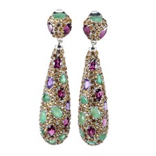 925 Argent Sterling Boucles