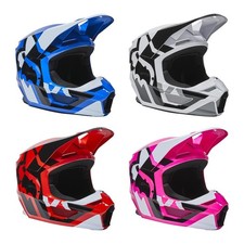 Casque Motocross FOX V1 Lux Enfants Casque Cross Casque Enduro MX
