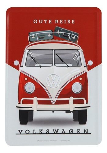 Carte postale métallique - , vw