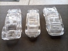 Lot 3 Voitures En Verre Ou