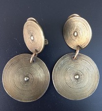 Bijoux Boucles D ' Oreilles UBU Vintage