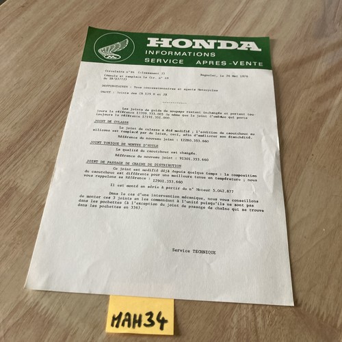Honda moto 1976 cb125 jx - honda, k