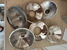 LOT PARABOLES DE PHARE MOBYLETTE MOTOBECANE PEUGEOT...VAP CAZENAVE..PALOMA..