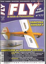 FLY N°177 PLAN : POKKER IX / SARATOGA/HANGAR --9 / DAUNTLESS/ASH 26 STAUFENBIEL