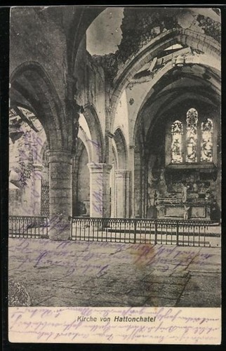 Cpa hattonchâtel intérieur - hattonchâtel,,