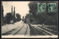 Cpa bourges route vers venise - bourges,,