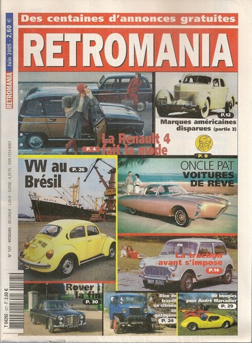 Retromania 127 renault - retromania,