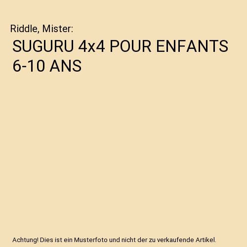 Suguru 4x4 pour - 4x4, 6-10