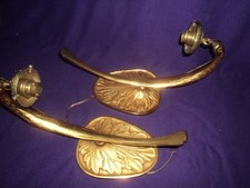 Paire applique bronze lampe - paire,