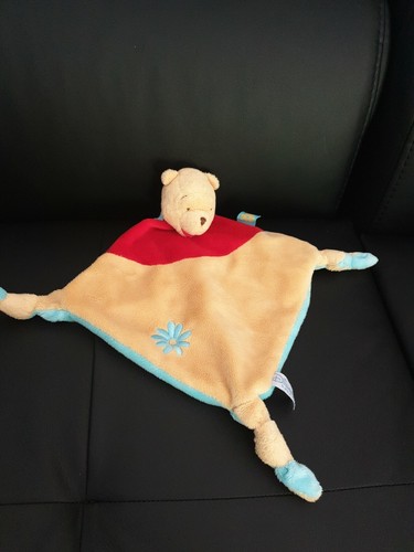 Peluche doudou plat winnie - peluche,