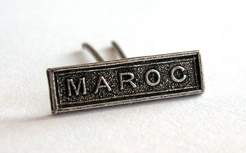 Agrafe barrette militaire