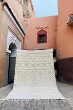 Tapis design en laine style