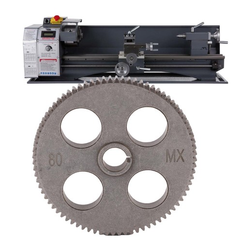 T80 mini lathe gear robuste - 1x,