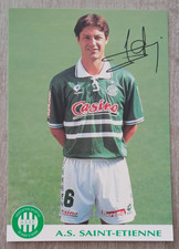 Carte football 1995-1996 ASSE Joueur   PATRICE FERRI  ST Etienne Casino
