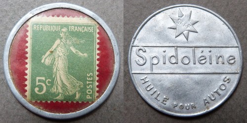 Timbre monnaie centimes - timbre-monnaie,