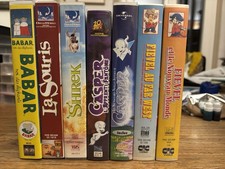 Lot De 17 Cassettes VHS WB, Dreamworks Et Autres