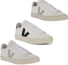 Veja Campo Chromefree Suède Cuir Lacets Femmes Baskets Blanc Noir 36 -42
