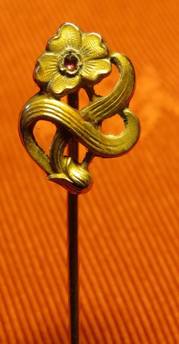 Epingle cravate art nouveau - art,