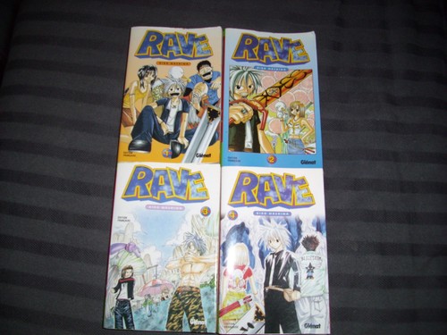 Lot mangas découverte - , rave