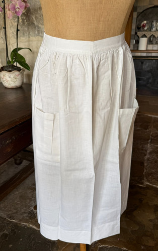 Linge ancien long tablier - ancien,