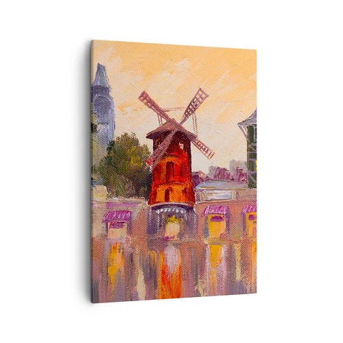 Impression sur toile 50x70cm - sur,