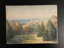 Dessin Aquarelle Provence Mer