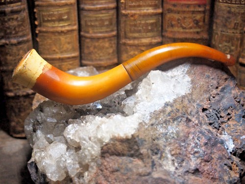 Elegant pipe fume cigarette - pipe,