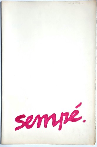 Livre 1977 sempé - livre, d’or